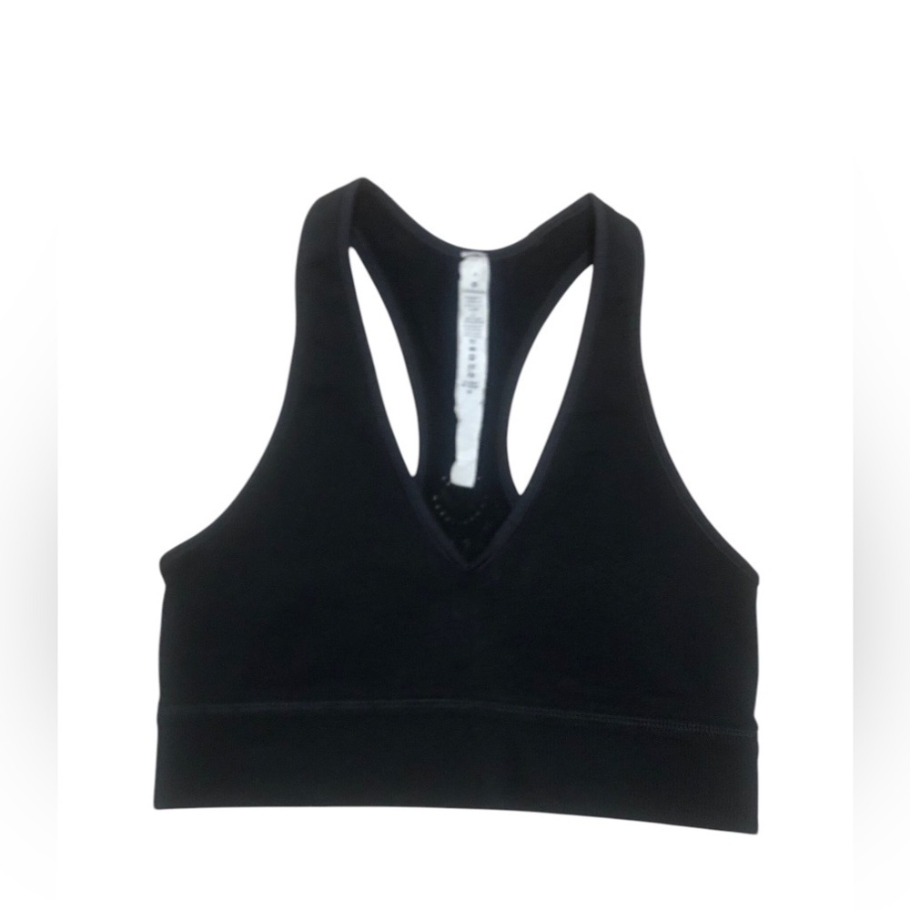 Lululemon Black Racerback Sports Bra